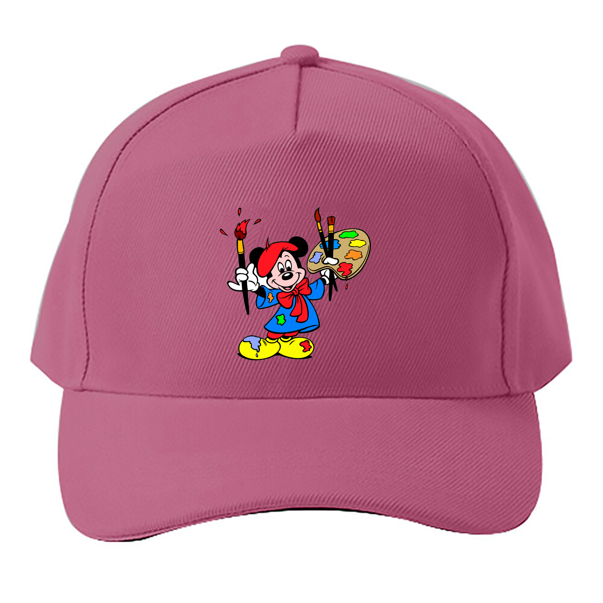 （画像用） ミッキーマウス Mickey Mouse ベースボールキャップ 綿100％ 男女兼用 帽子 スポーツ